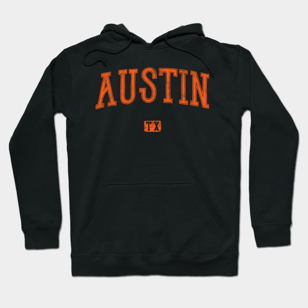 Austin Texas Hoodie by SmithyJ88